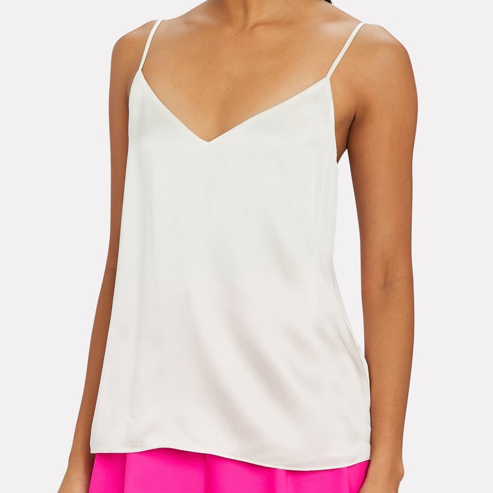 Intermix Karina Silk Camisole in Ivory Size XS/P NWT